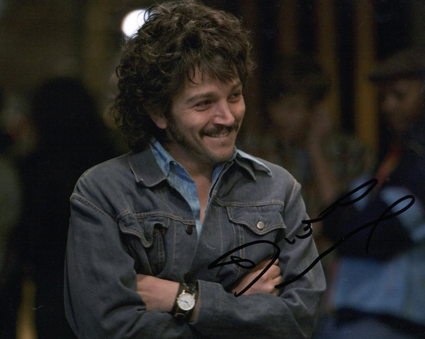 DIEGO LUNA SIGNED MILK 8X10 PHOTO