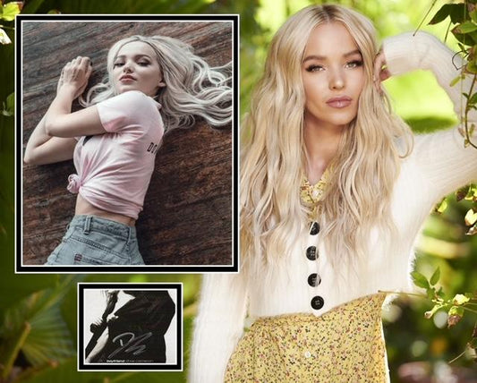 DOVE CAMERON SIGNED SEXY PHOTO MOUNT (1)