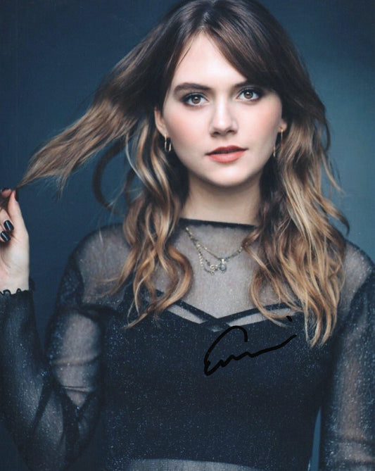 EMILIA JONES SIGNED SEXY 10X8 PHOTO (7)