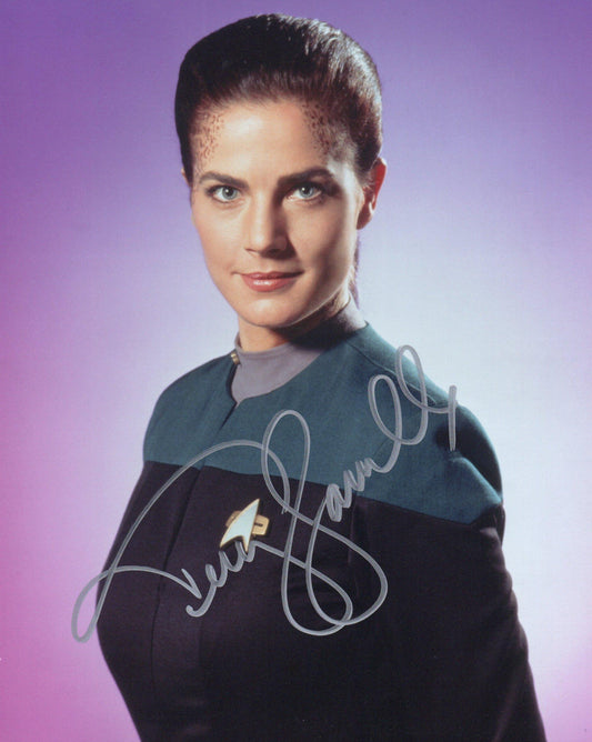 TERRY FARRELL SIGNED STAR TREK DEEP SPACE NINE 10X8 PHOTO (12)