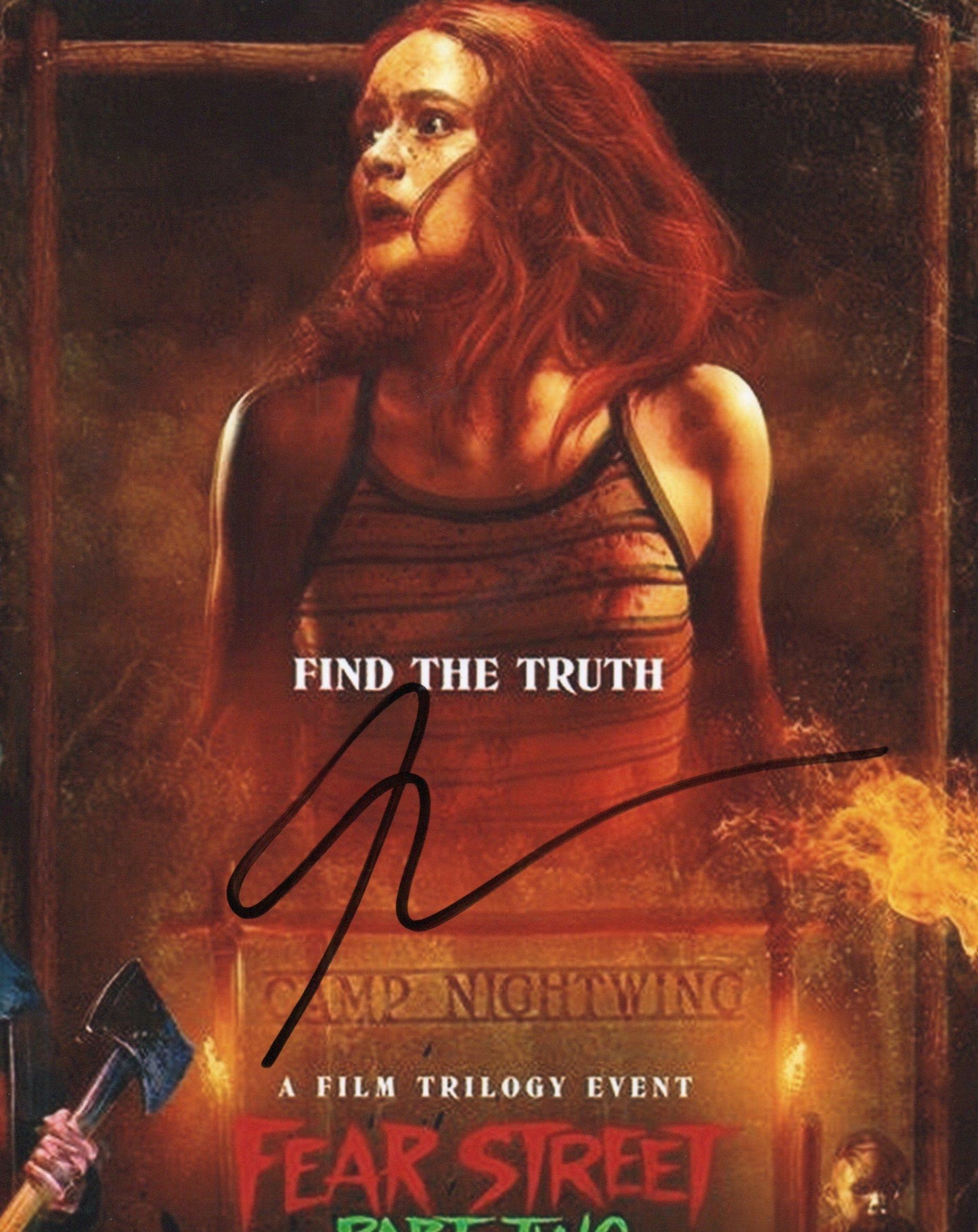FRED HECHINGER SIGNED FEAR STREET 10X8 PHOTO (6)