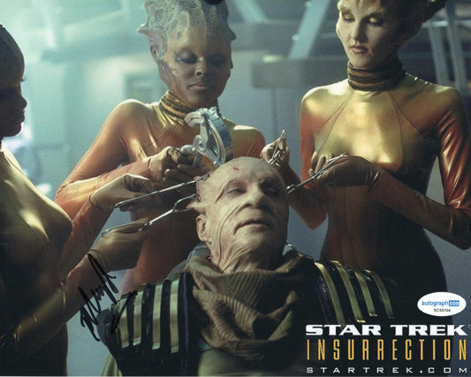 F MURRAY ABRAHAM SIGNED STAR TREK 8X10 PHOTO (3) ALSO ACOA