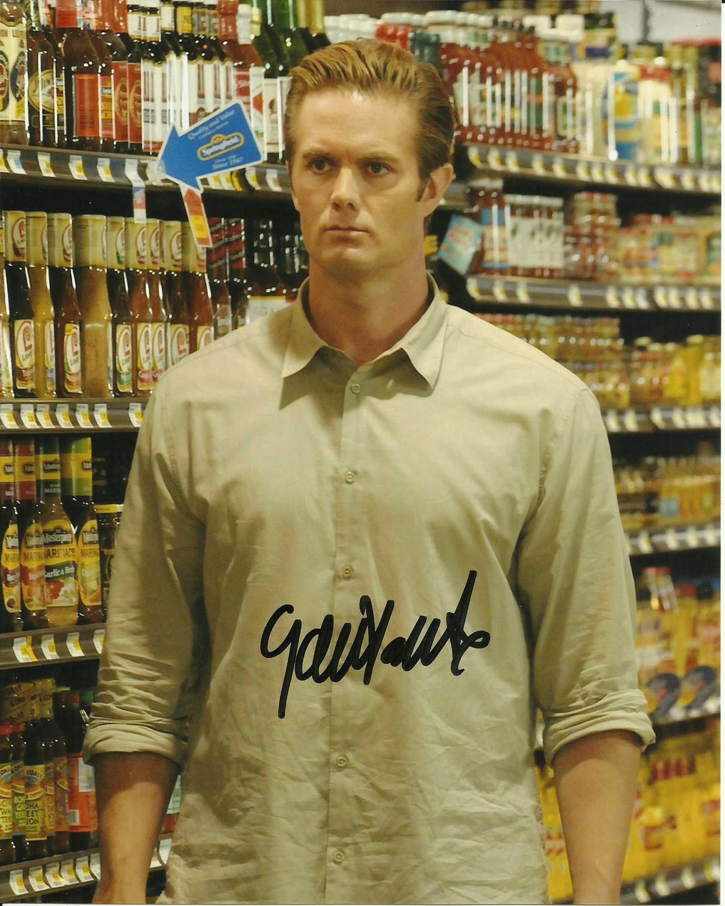 GARRET DILLAHUNT SIGNED TERMINATOR SARAH CONNOR CHRONICLES 8X10 PHOTO