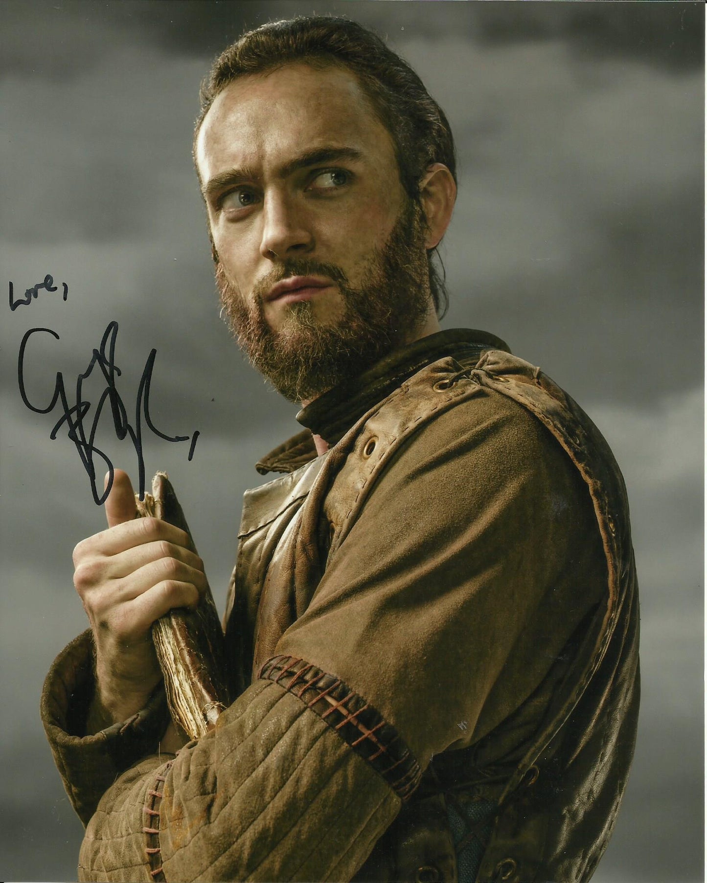 GEORGE BLAGDEN SIGNED VIKINGS 8X10 PHOTO (9)