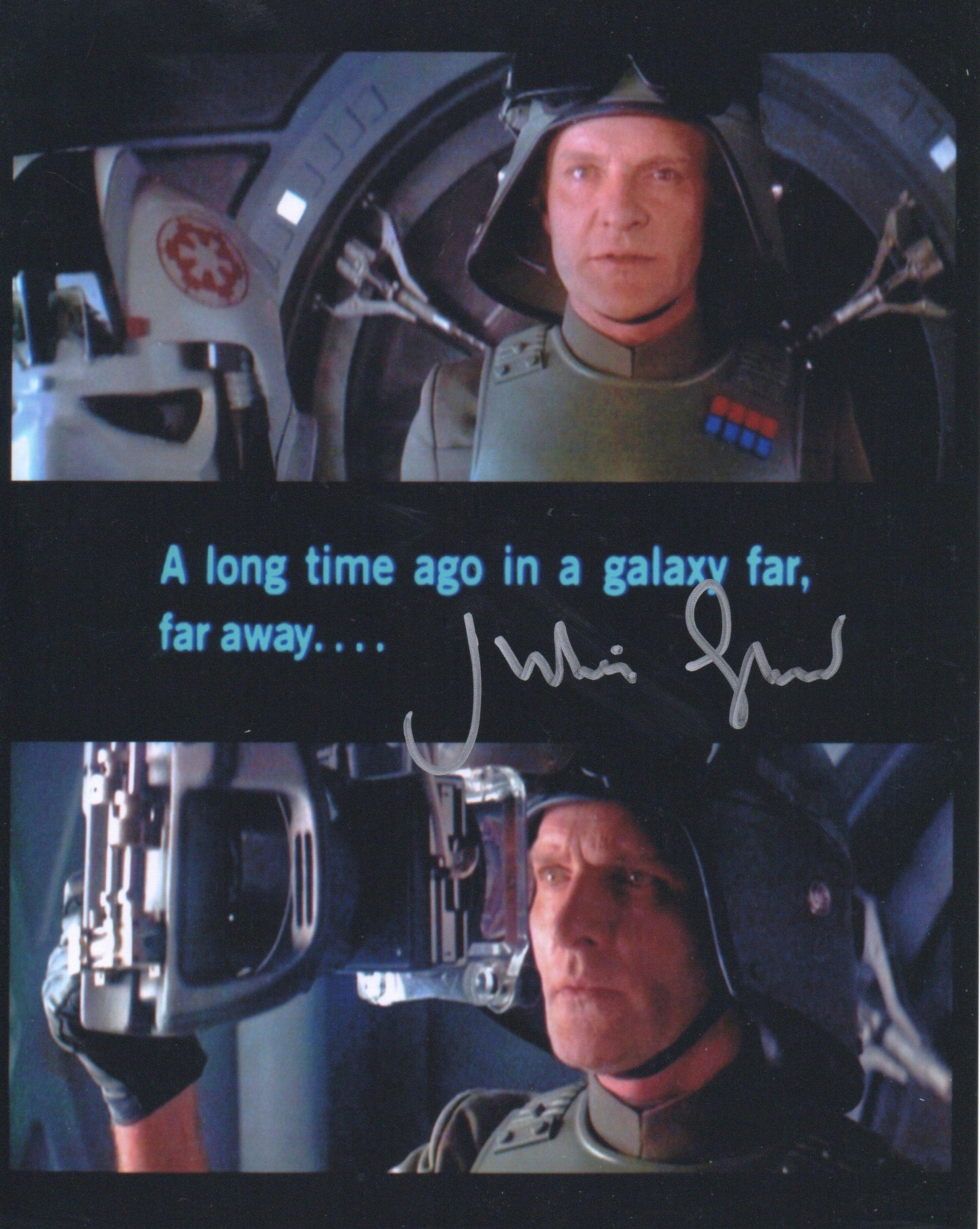 JULIAN GLOVER SIGNED STAR WARS 8X10 PHOTO (1)