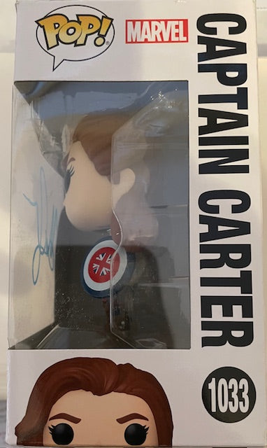 HAYLEY ATWELL SIGNED CAPTAIN CARTER FUNKO POP (1)