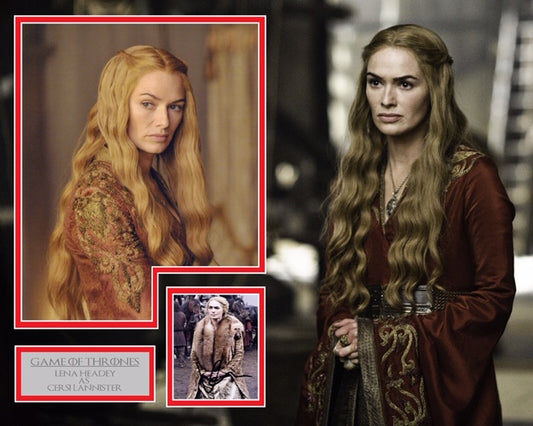 LENA HEADEY SIGNED GAME OF THRONES PHOTO MOUNT UACC REG 242
