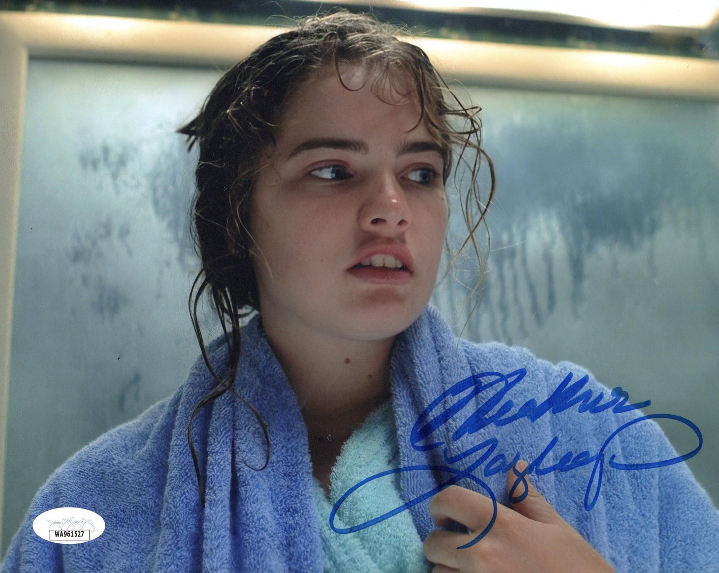 HEATHER LANGENKAMP SIGNED NIGHTMARE ON ELM STREET 10X8 PHOTO ALSO JSA