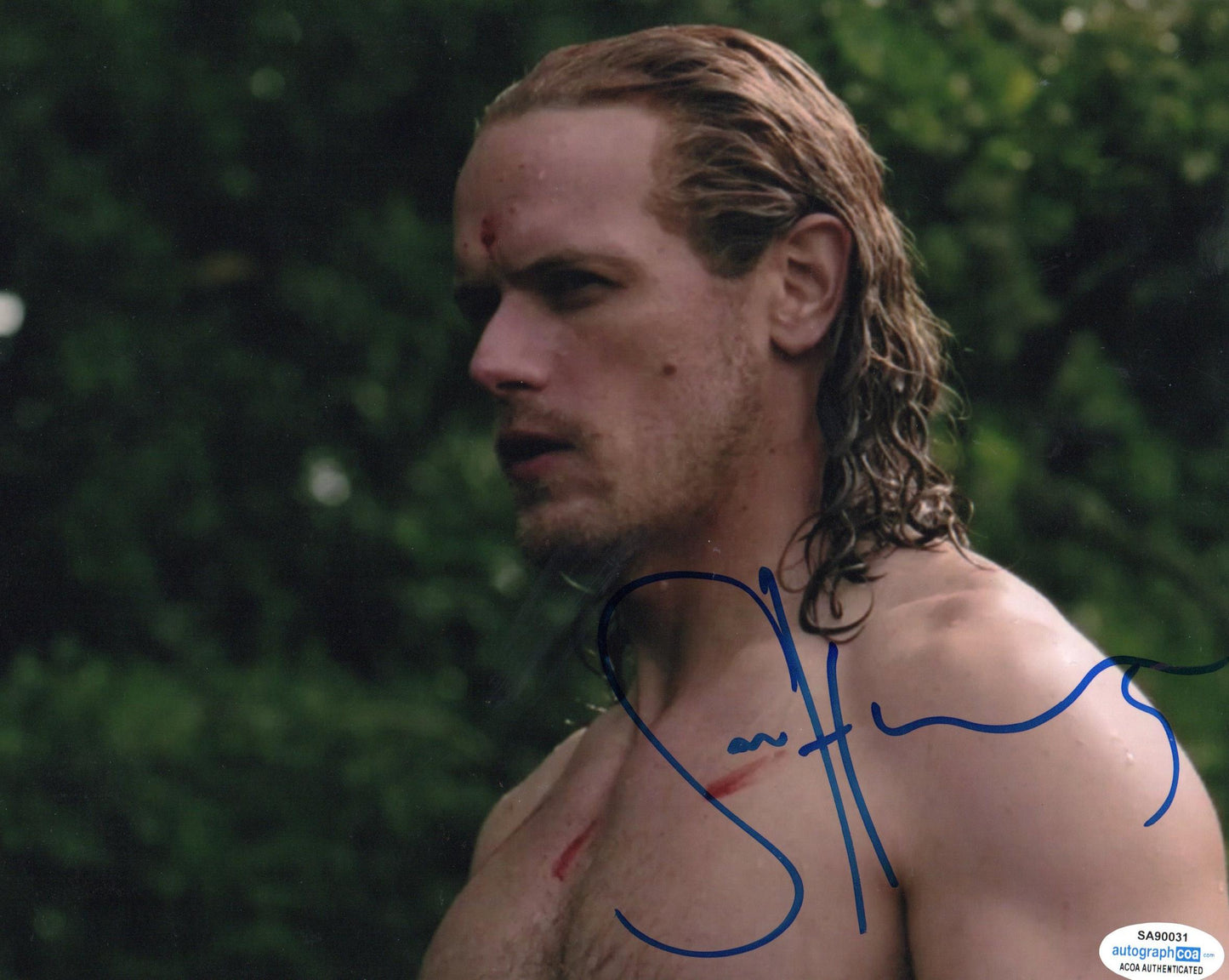SAM HEUGHAN SIGNED OUTLANDER 8X10 PHOTO (18) ALSO ACOA CERTIFIED