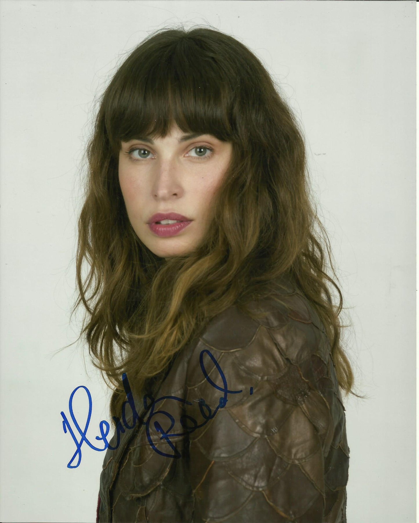 HEIDA REED SIGNED SEXY 10X8 PHOTO (3)