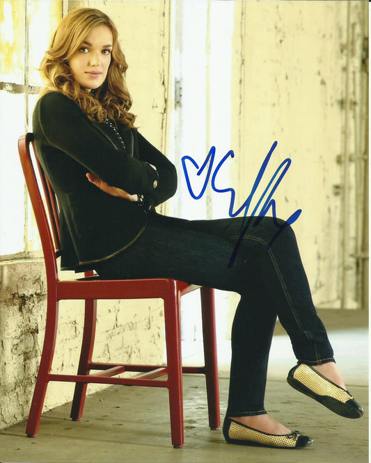 ELIZABETH HENSTRIDGE SIGNED AGENTS OF SHIELD 10X8 PHOTO (3)
