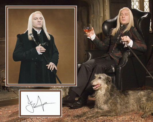 JASON ISAAC SIGNED HARRY POTTER PHOTO MOUNT