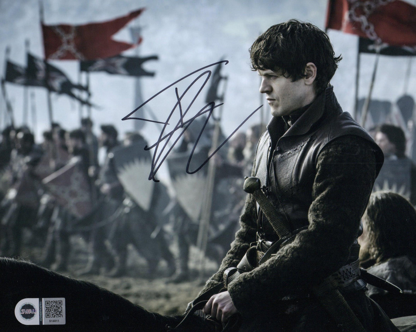 IWAN RHEON SIGNED GAME OF THRONES 8X10 PHOTO (3) ALSO SWAU