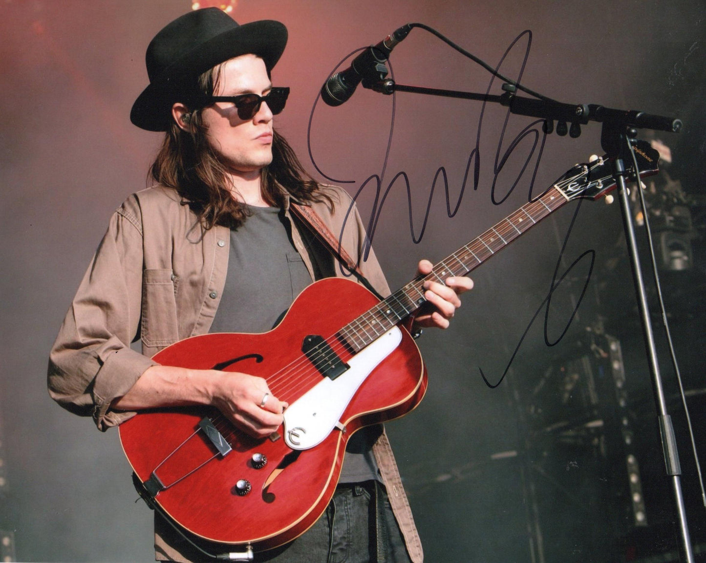 JAMES BAY SIGNED 10X8 PHOTO