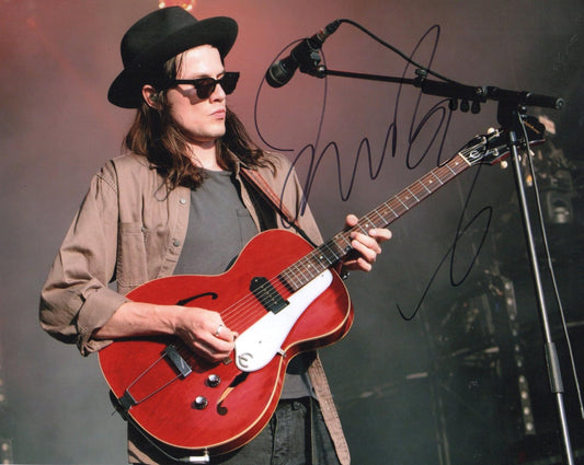 JAMES BAY SIGNED 10X8 PHOTO