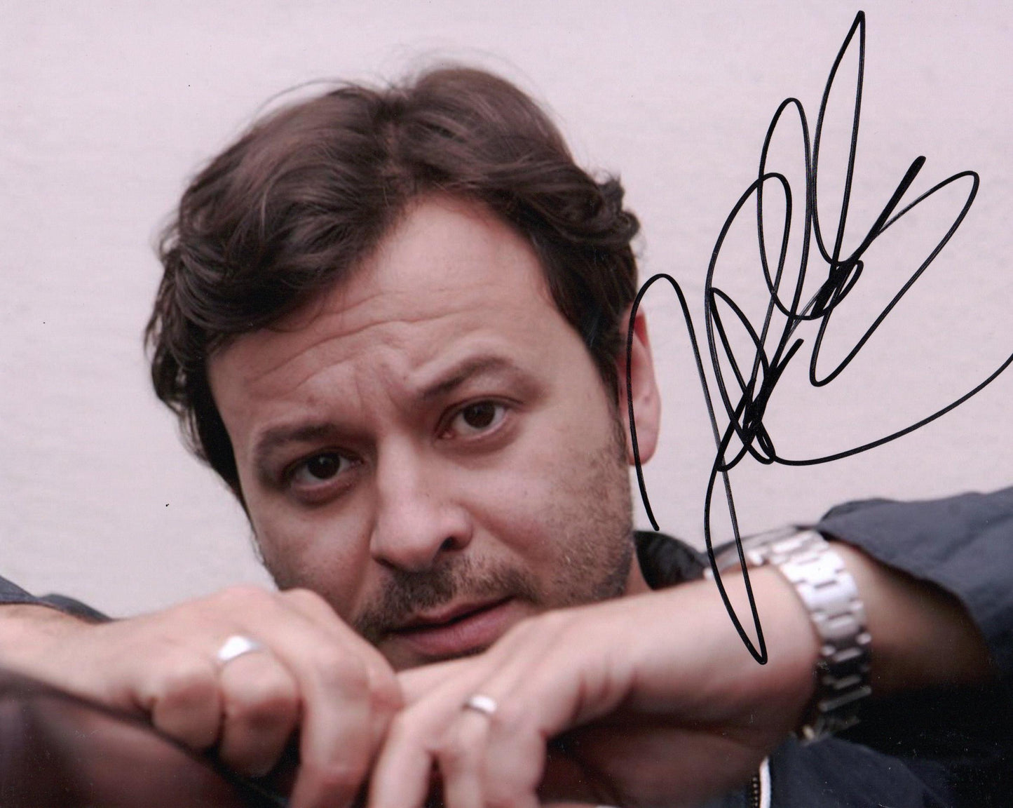 JAMES DEAN BRADFIELD SIGNED MANIC ST PREACHERS 8X10 PHOTO (1)