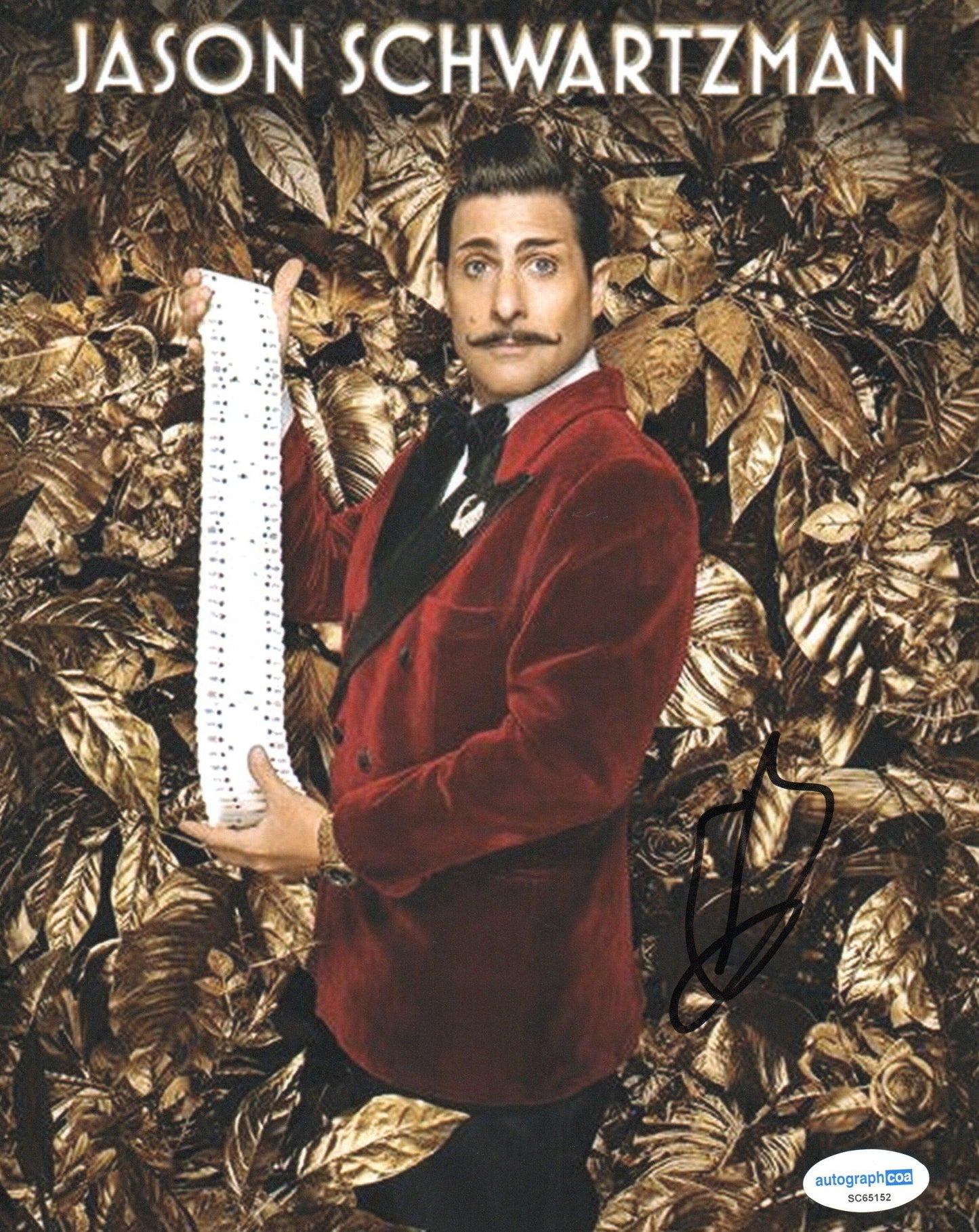 JASON SCHWARTZMAN SIGNED HUNGER GAMES 10X8 PHOTO (2) ALSO ACOA