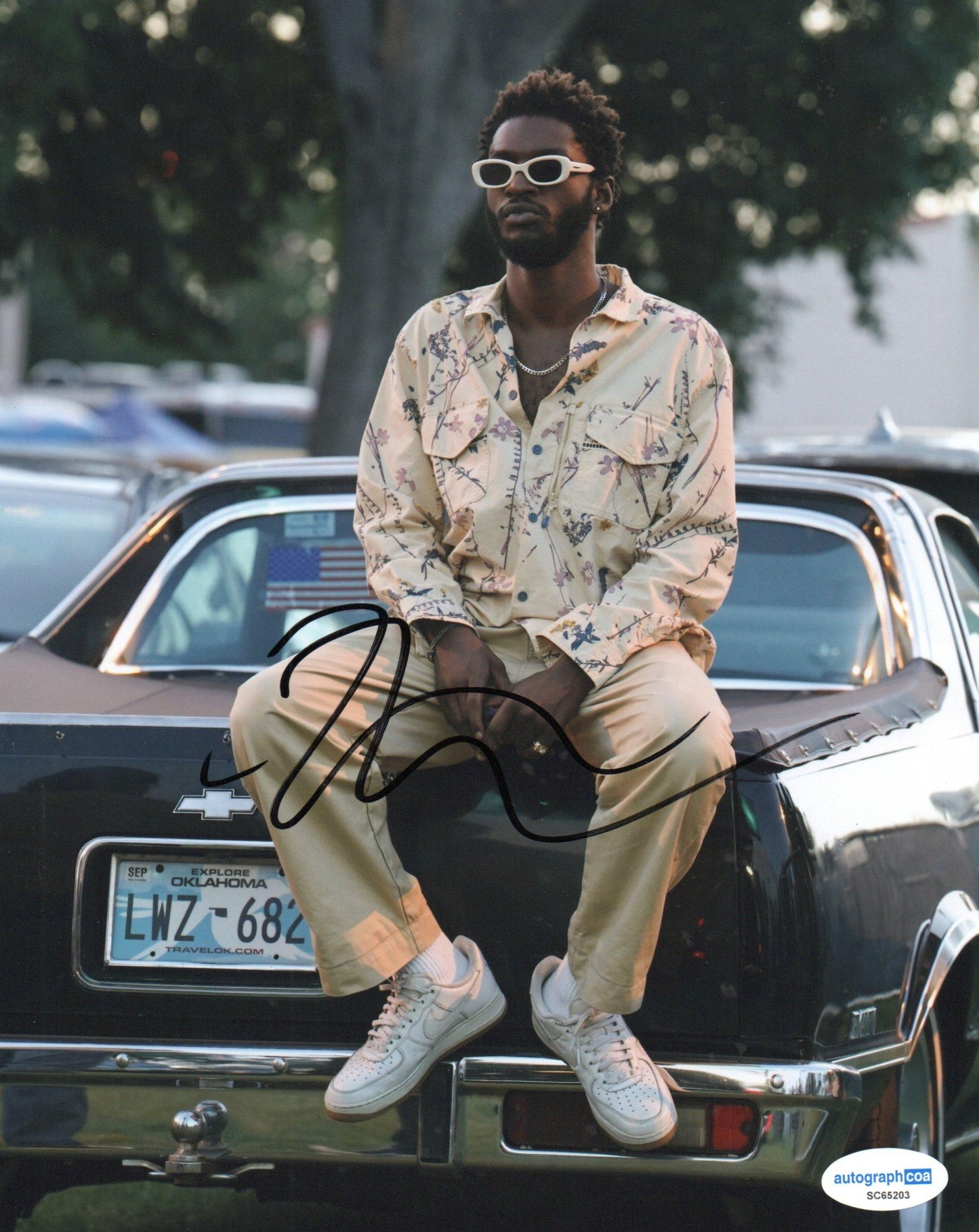 JAY WILL SIGNED TULSA KING 10X8 PHOTO (2) ALSO ACOA