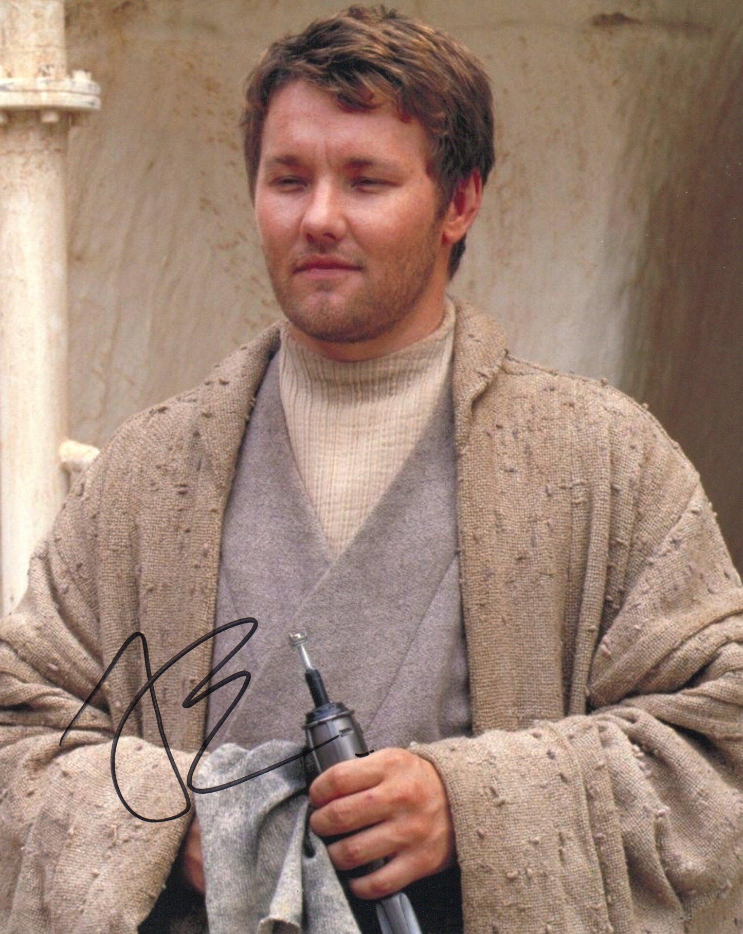 JOEL EDGERTON SIGNED STAR WARS 8X10 PHOTO