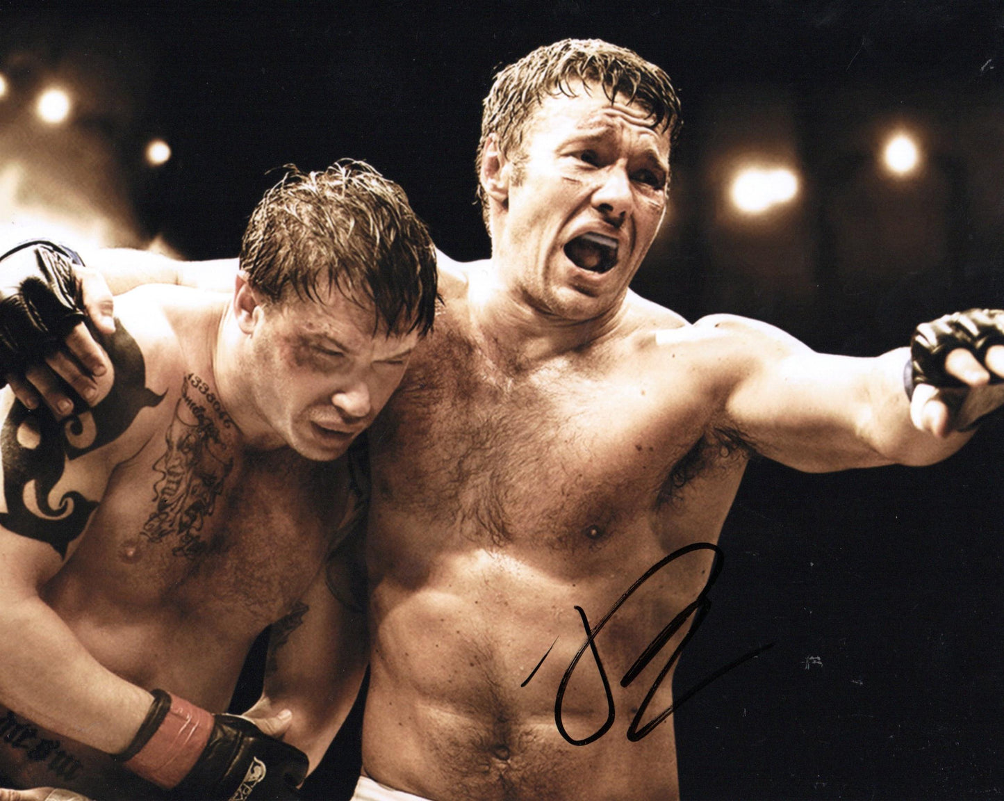 JOEL EDGERTON SIGNED WARRIOR 8X10 PHOTO