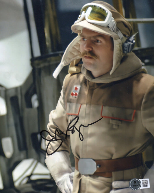 JOHN RATZENBERGER SIGNED STAR WARS 8X10 PHOTO ALSO BECKETT