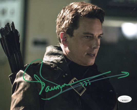 JOHN BARROWMAN SIGNED ARROW 8X10 PHOTO ALSO JSA