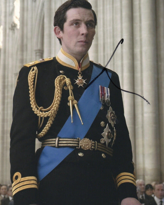 JOSH O'CONNOR SIGNED THE CROWN 8X10 PHOTO (1)