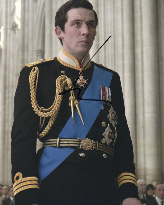 JOSH O'CONNOR SIGNED THE CROWN 8X10 PHOTO (2)