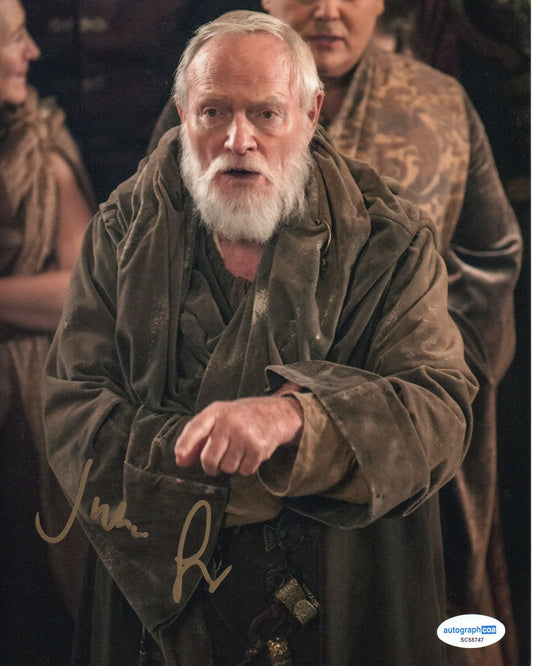 JULIAN GLOVER SIGNED GAME OF THRONES 8X10 PHOTO (1) ALSO ACOA