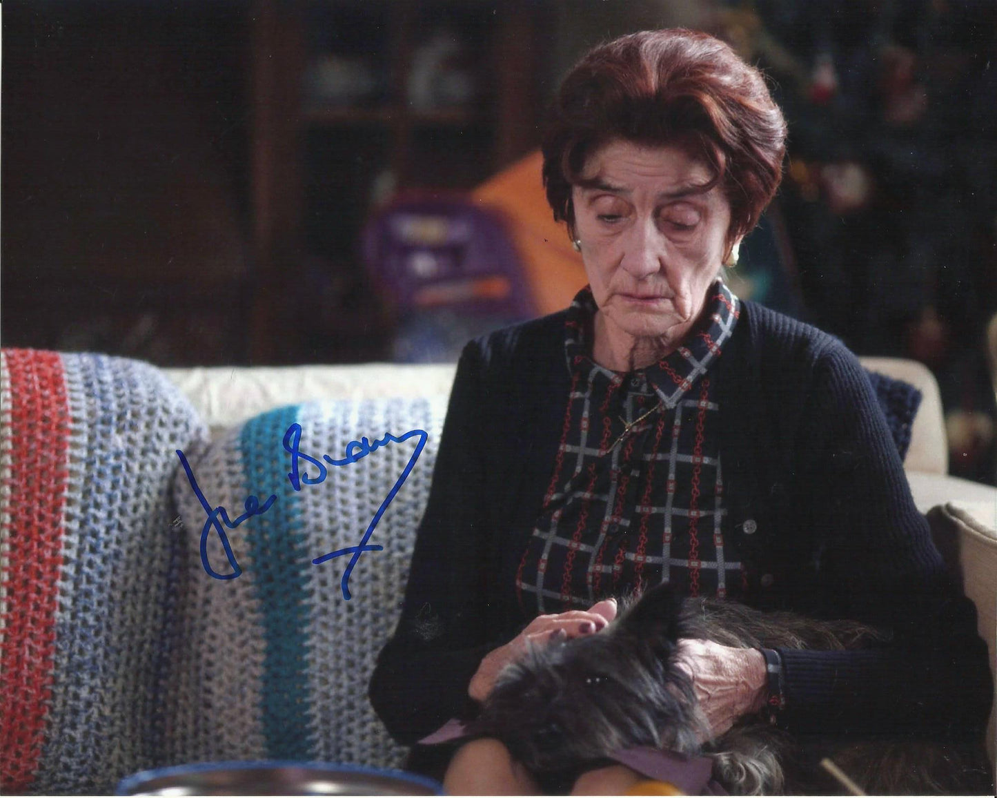 JUNE BROWN SIGNED EASTENDERS 10X8 PHOTO