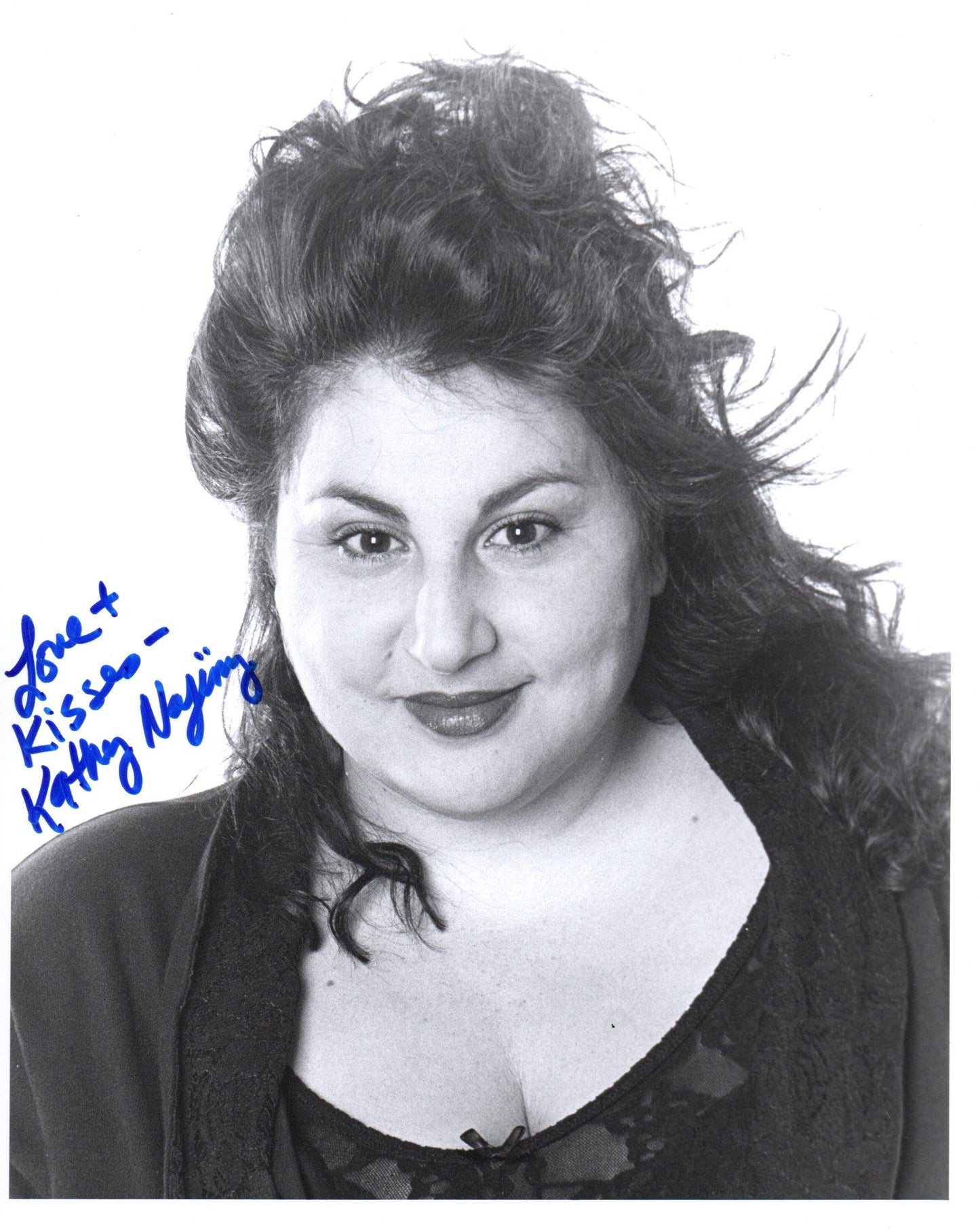 KATHY NAJIMY SIGNED SEXY 10X8 PHOTO (1)