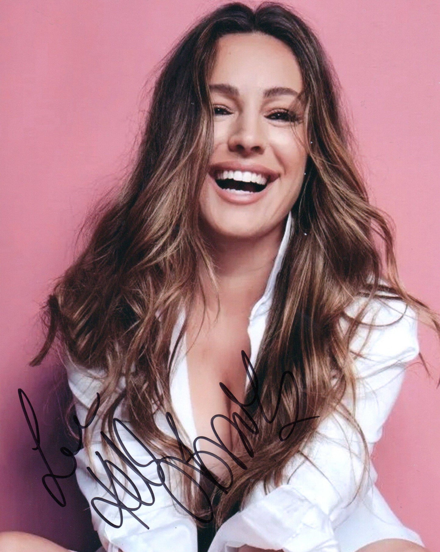 KELLY BROOK SIGNED SEXY 10X8 PHOTO (13)
