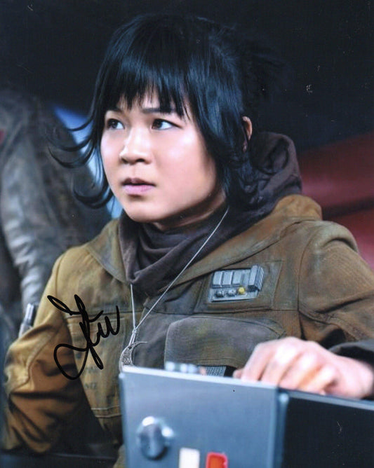 KELLY MARIE TRAN SIGNED STAR WARS 10X8 PHOTO (1)