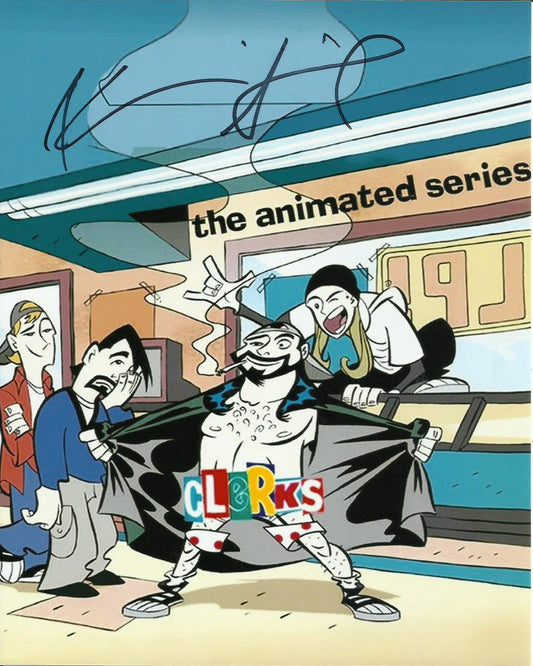 KEVIN SMITH SIGNED ANIMATED 8X10 PHOTO (1)