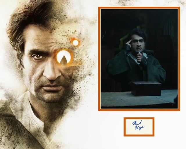 KUMAIL NANJIANI SIGNED STAR WARS OBI-WAN PHOTO MOUNT