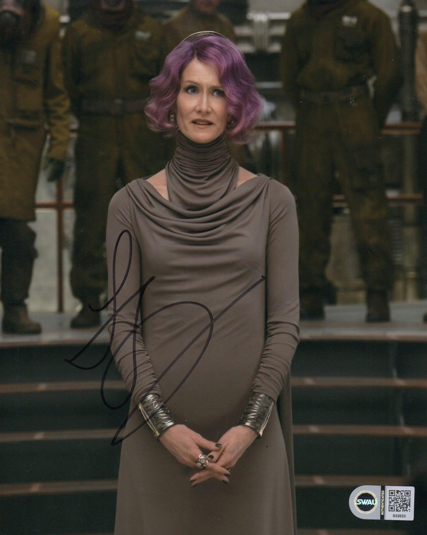 LAURA DERN SIGNED STAR WARS 8X10 PHOTO (6) ALSO SWAU