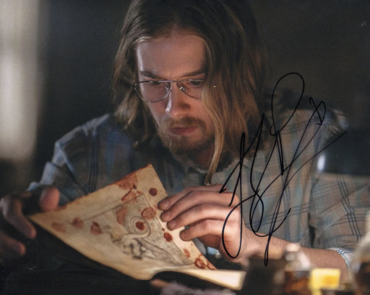 LOU TAYLOR PUCCI SIGNED EVIL DEAD 8X10 PHOTO (1)