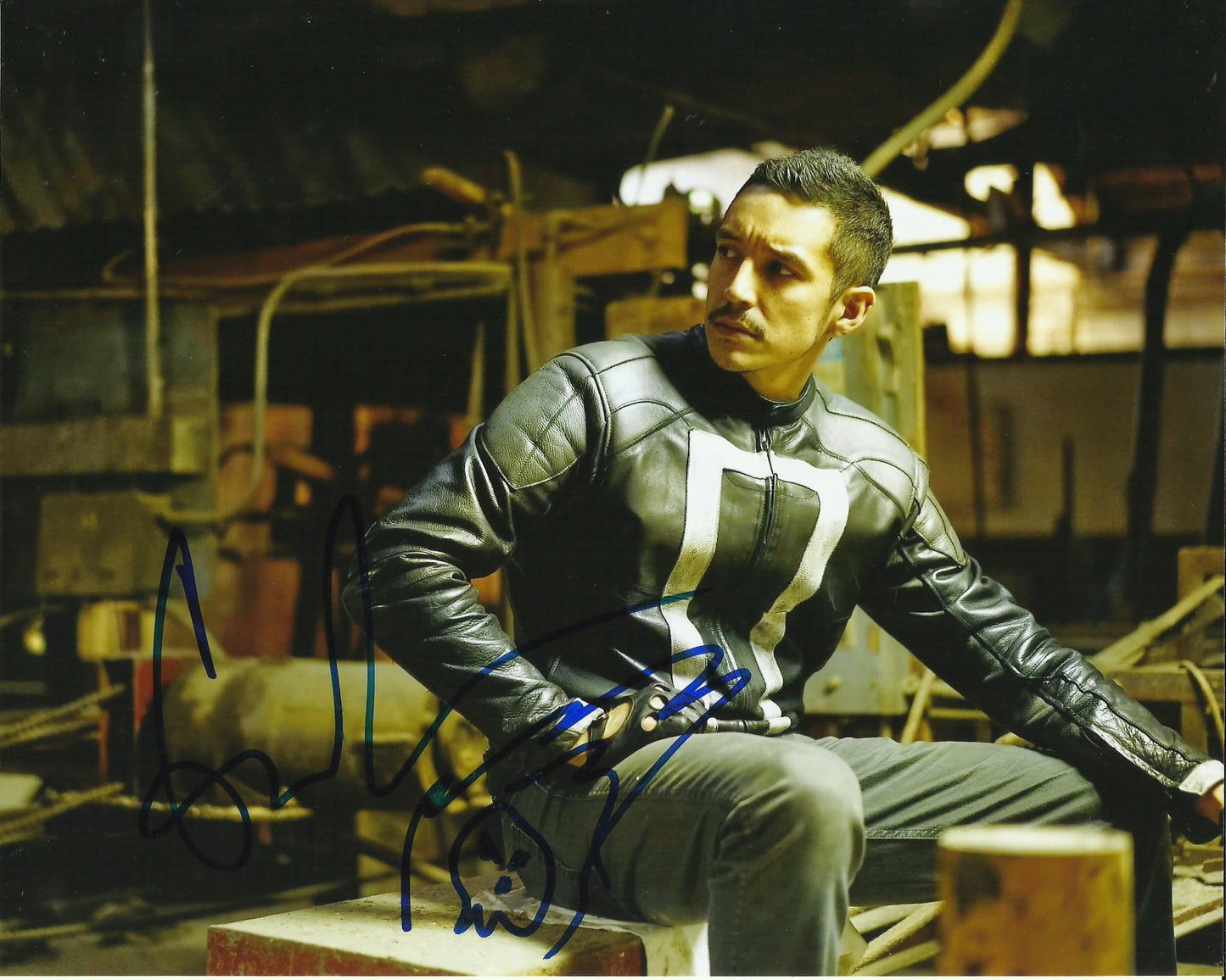 GABRIEL LUNA SIGNED AGENTS OF SHIELD 8X10 PHOTO (4) SKETCH TOO