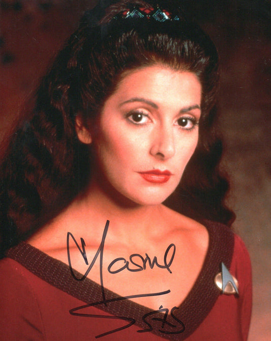 MARINA SIRTIS SIGNED STAR TREK 10X8 PHOTO (6)
