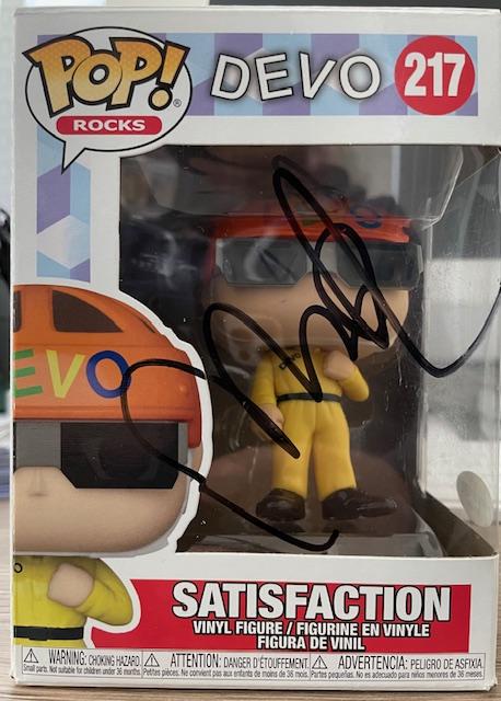 MARK MOTHERSBAUGH SIGNED DEVO FUNKO POP ALSO ACOA