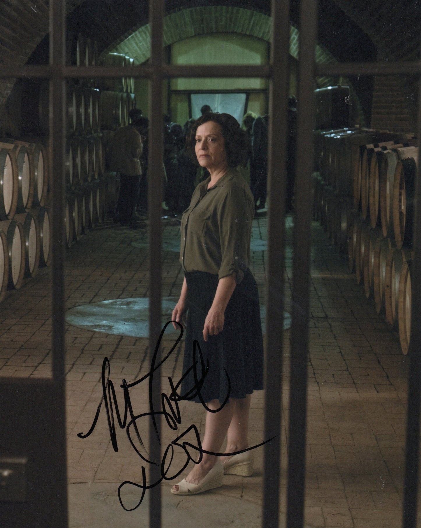 MARLENE FORTE SIGNED FEAR THE WALKING DEAD 10X8 PHOTO (1)