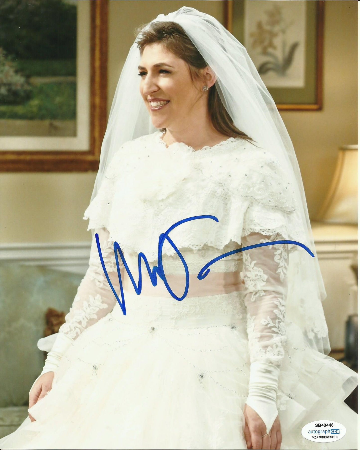 MAYIM BIALIK SIGNED THE BIG BANG THEORY 10X8 PHOTO (5) ALSO ACOA