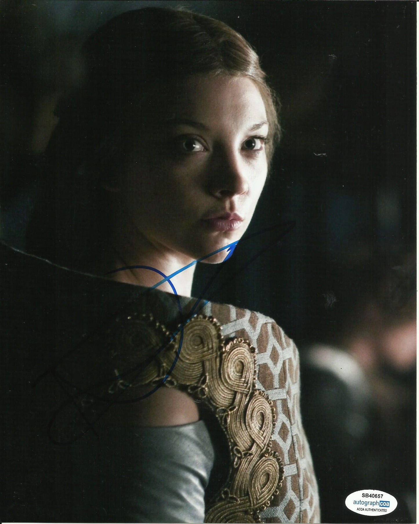 NATALIE DORMER SIGNED GAME OF THRONES 8X10 PHOTO (1) ALSO ACOA