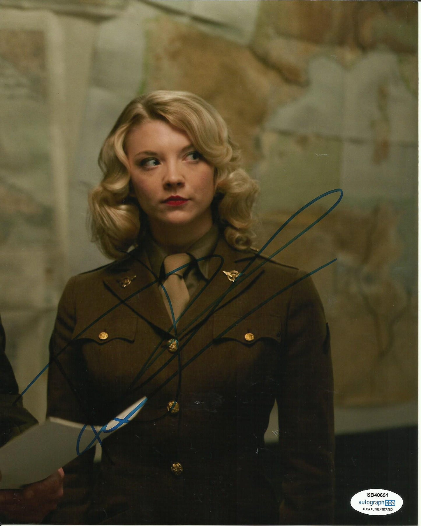 NATALIE DORMER SIGNED AGENT CARTER 8X10 PHOTO ALSO ACOA