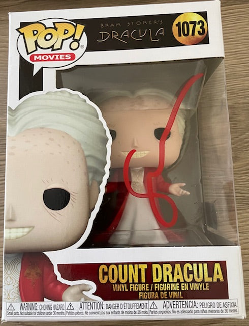 GARY OLDMAN SIGNED DRACULA FUNKO POP (1) ALSO SWAU