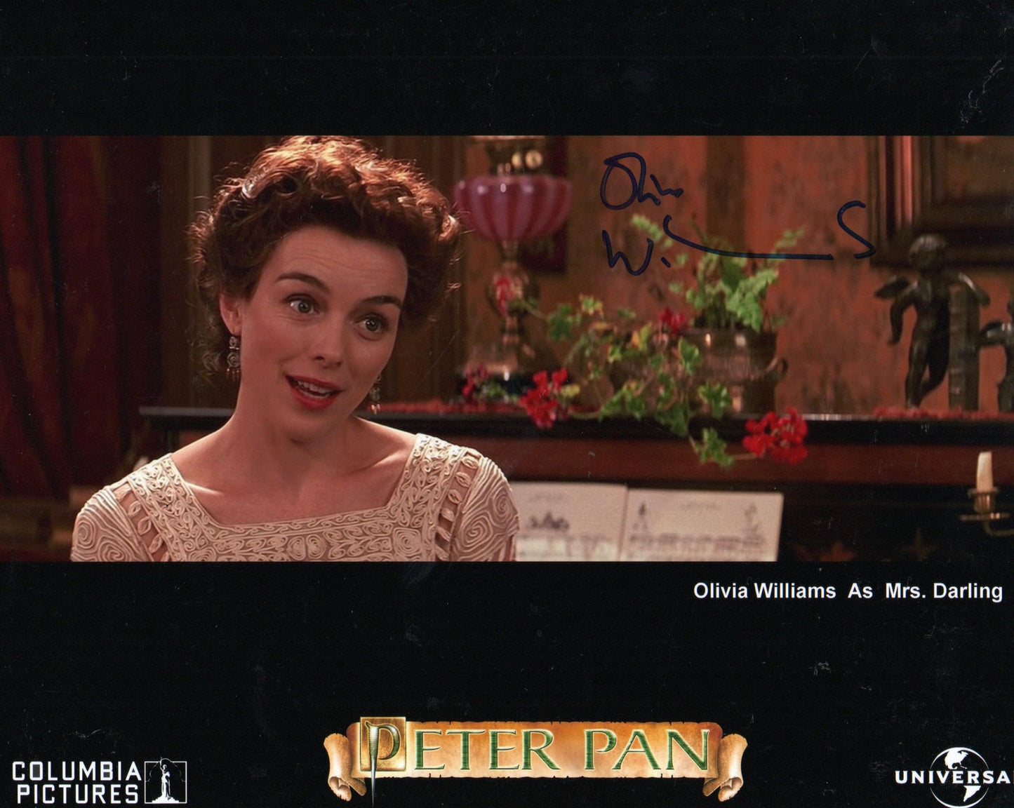OLIVIA WILLIAMS SIGNED PETER PAN 10X8 PHOTO
