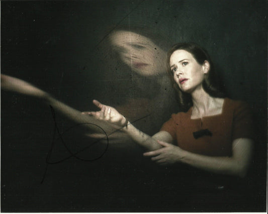 SARAH PAULSON SIGNED AMERICAN HORROR STORY 10X8 PHOTO (4)