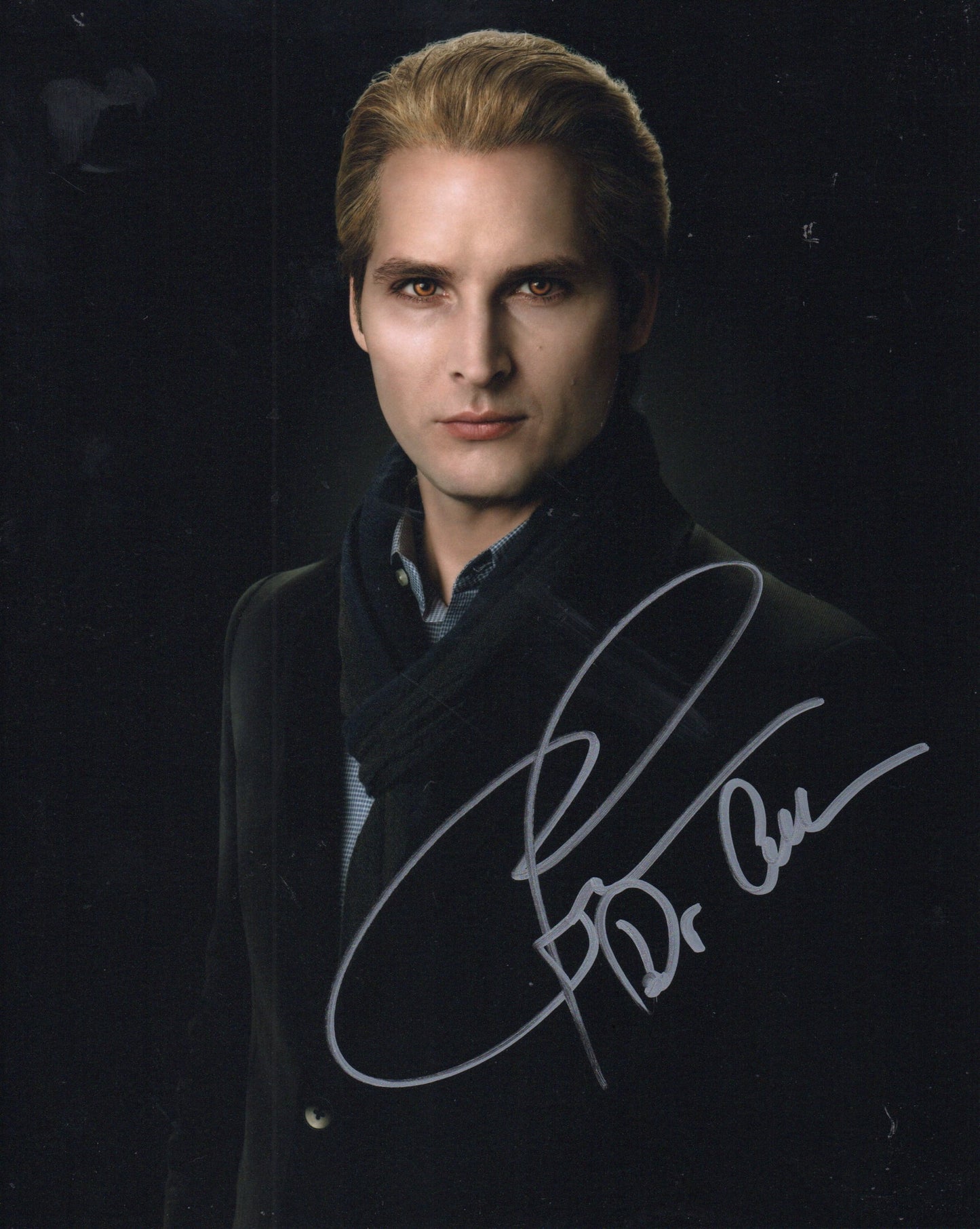 PETER FACINELLI SIGNED TWILIGHT 8X10 PHOTO (4) ALSO CHARACTER NAME