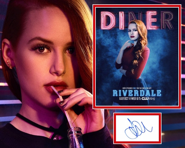 MADELAINE PETSCH SIGNED RIVERDALE PHOTO MOUNT UACC REG 242