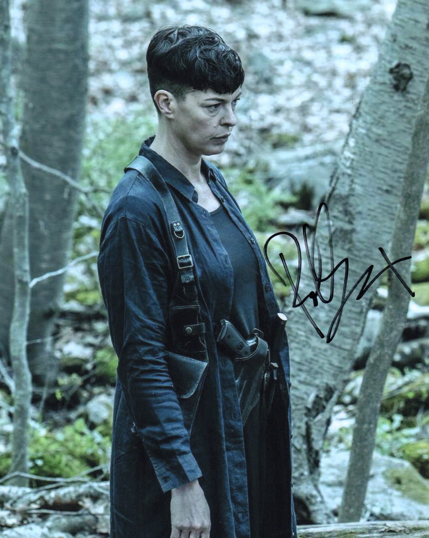 POLLYANNA MCINTOSH SIGNED THE WALKING DEAD 10X8 PHOTO (1)